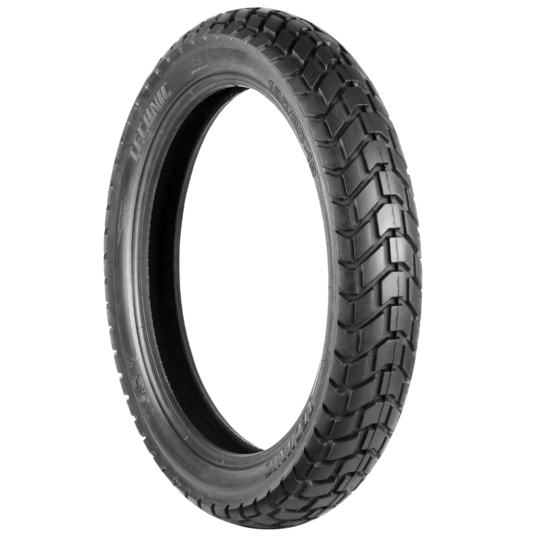 Pneu p/ moto aro 18 * 120/80-18 - tras. tornado, lander, xre 300, ténéré 250 e similares (t&c) c/câm.